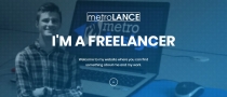 metroLance - Personal Portfolio HTML Template Screenshot 2