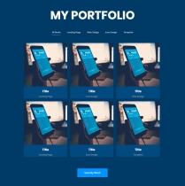 metroLance - Personal Portfolio HTML Template Screenshot 4