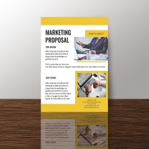 Professional Marketing Flyer - A4 PSD Templates Screenshot 5