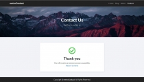 MetroContact - PHP Contact Form Template Screenshot 4