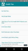Health Tips - Android Studio Source Code Screenshot 3