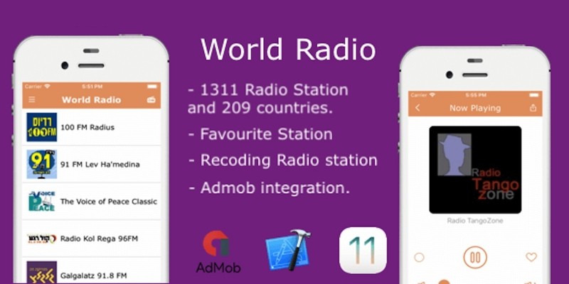 World Radio - iOS Source Code
