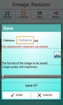 Image Resize App - Android Source Code Screenshot 2