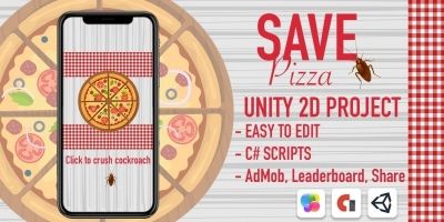 Save Pizza - Unity 2D Project