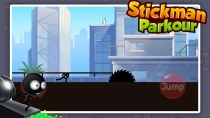 Stickman Runner Parkour - Template Buildbox Screenshot 2
