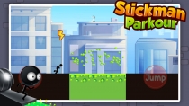 Stickman Runner Parkour - Template Buildbox Screenshot 3