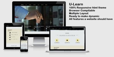 U-Learn - Online Teaching HTML Theme