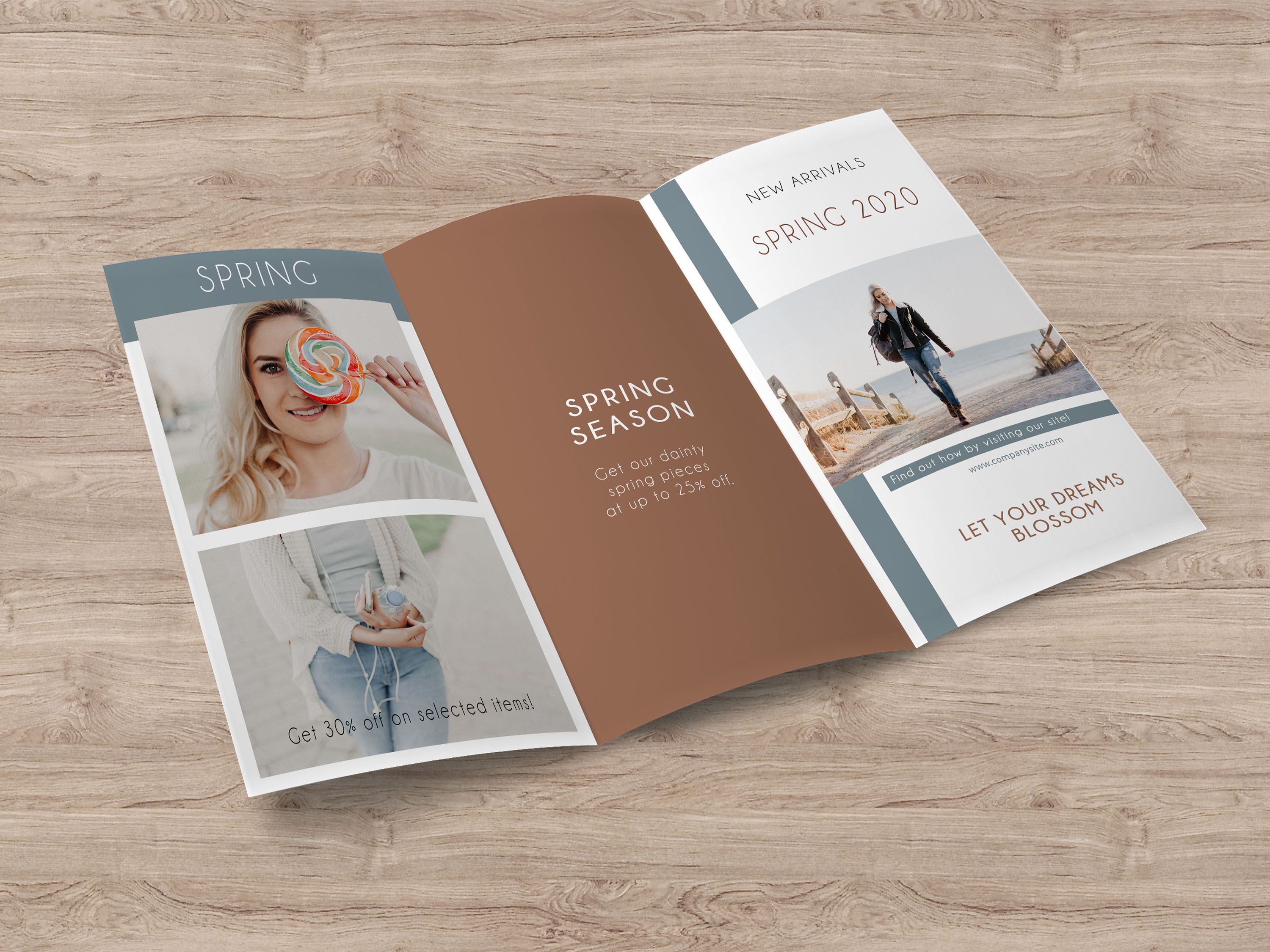 2 Fold Flyer Template