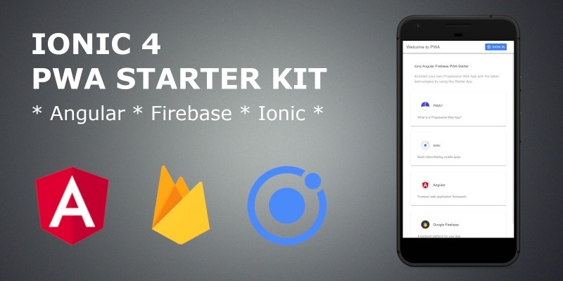 Ionic PWA Starter 