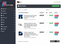 NzhBlog -  Blog And News System PHP Screenshot 4