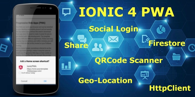 Ionic 4 PWA With Firestore