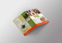 Vegan Menu Bifold Brochure A3 - 2 Templates Screenshot 8