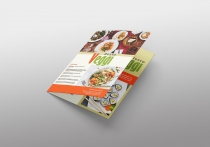 Vegan Menu Bifold Brochure A3 - 2 Templates Screenshot 12
