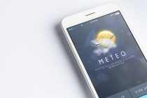 Mobile UI Kit Weather App - 6 PSD Templates  Screenshot 5