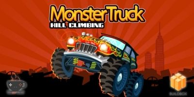 MonsterTruck - Hill Climb - Buildbox Game Template