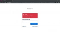 Adminer - PHP Authentication And User Management Screenshot 8
