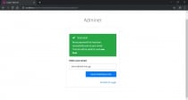 Adminer - PHP Authentication And User Management Screenshot 9