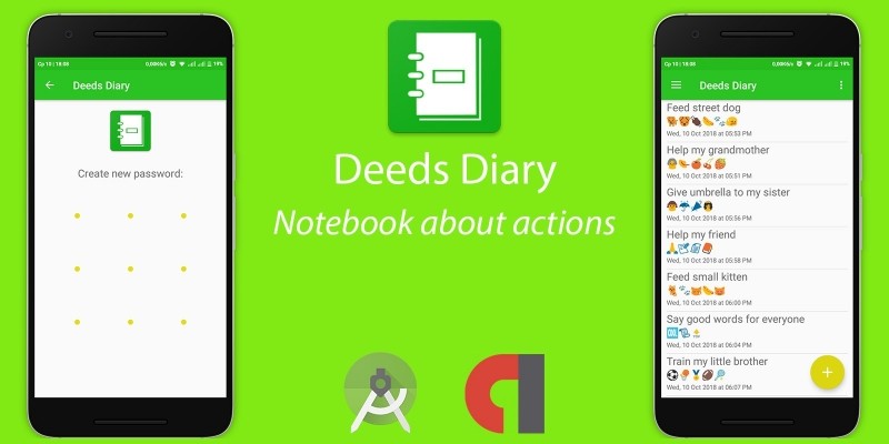 Deeds Diary - Android Studio Project