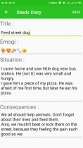Deeds Diary - Android Studio Project Screenshot 3