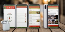 Mobile Vegan Food Finder App - 6  PSD Templates  Screenshot 1