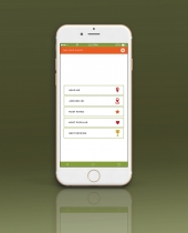 Mobile Vegan Food Finder App - 6  PSD Templates  Screenshot 2