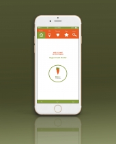 Mobile Vegan Food Finder App - 6  PSD Templates  Screenshot 7