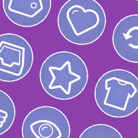 210 Instagram Story Highlights Purple Icons Pack