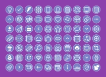 210 Instagram Story Highlights Purple Icons Pack Screenshot 1