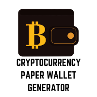 Cryptocurrency Paper Wallet Generator