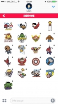 iMoji Stickers For iMessage - iOS Source Code Screenshot 5
