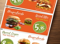 Flyer with 3 Detachable Discount Coupons Screenshot 3