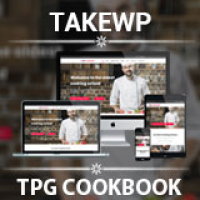 TPG Cookbook Kitchen WordPress theme