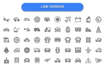 440 Transport Vector Icons Pack Screenshot 5