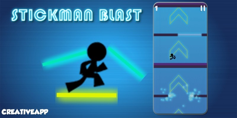 Stickman Blast -Buildbox Template