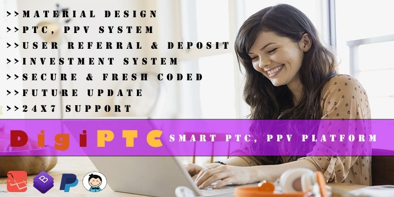 DigiPTC - Smart PTC PPV Platform Software PHP