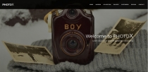 PhotoX - Professional Photography HTML Template  Screenshot 1