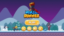 Ninja Runner - Buildbox Game Template BBDOC Screenshot 1