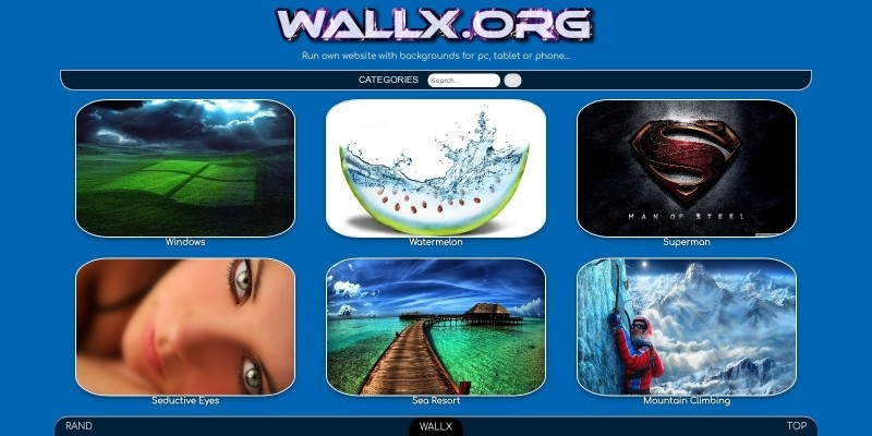 WallX - Wallpaper Script PHP