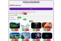WallX - Wallpaper Script PHP Screenshot 3