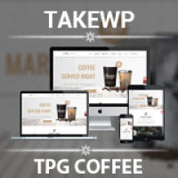 TPG Coffee  - WordPress Theme