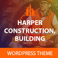 Harper - Construction Building WordPress Theme