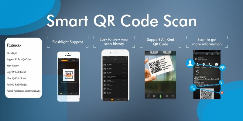 QR Scan-Bar Code Reader App - Complete Source Code