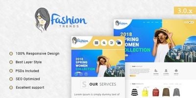 Fashion Trends - Responsive Opencart Theme