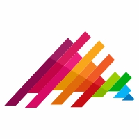 Triangle Colorful Logo Template