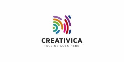 Abstract Colorful Logo Template