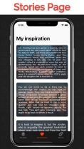 My Inspiration - iOS Stories And Quotes App  Screenshot 4