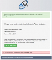 Adapt Medicine - Pharmacy Management System Screenshot 3