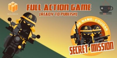 Secret Mission - Full Buildbox Game