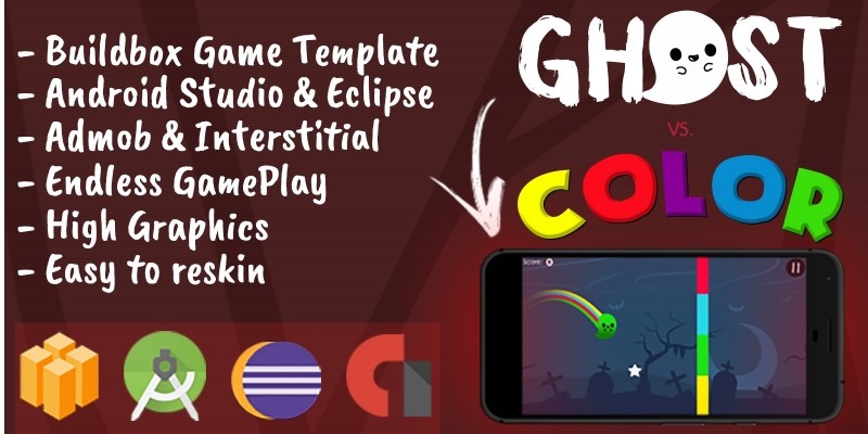 Ghost vs Color - Template Buildbox