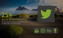 Social Media - Icon Pack Screenshot 1